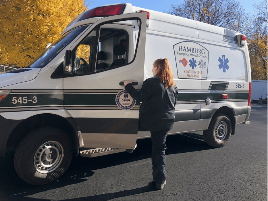 EMT and EMS Truck