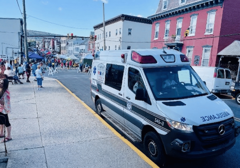 Ambulance at Road