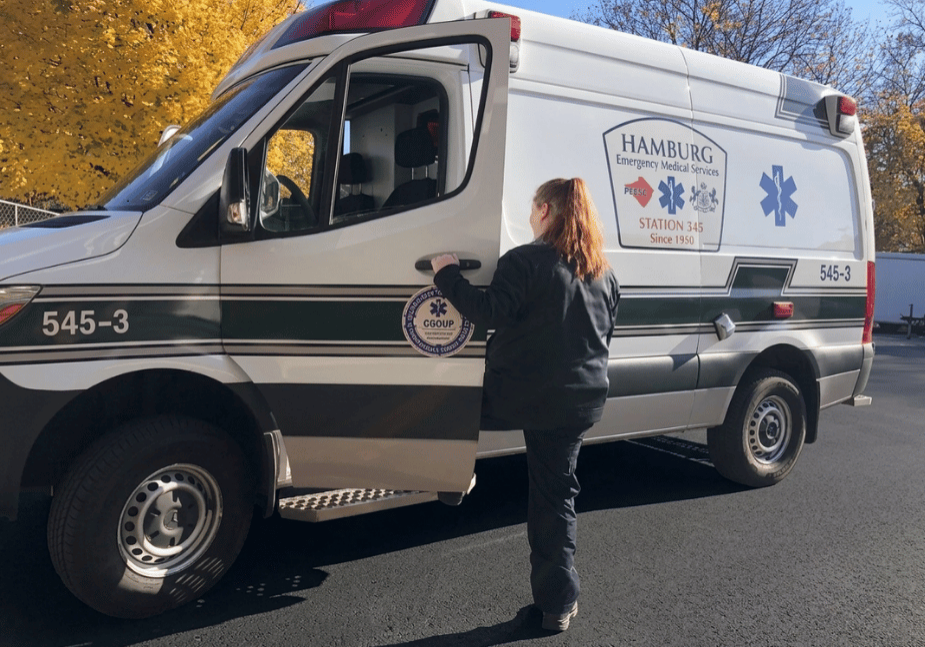 EMT and EMS Truck