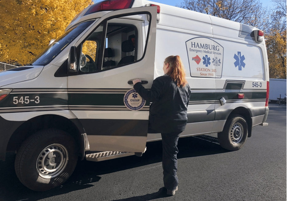 EMT and EMS Truck