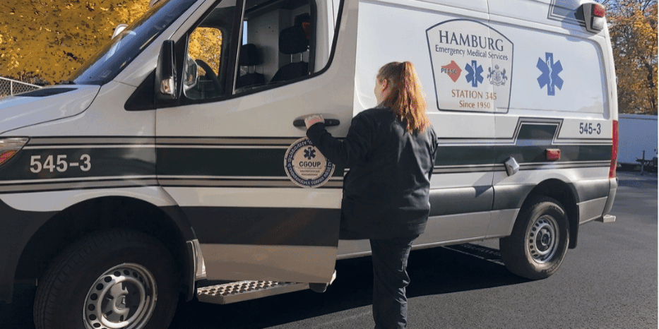 EMT and EMS Truck