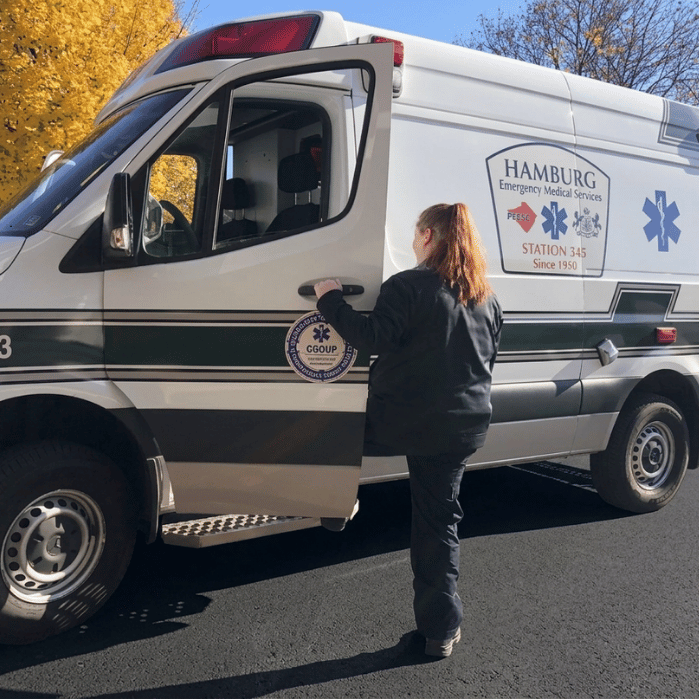 EMT and EMS Truck