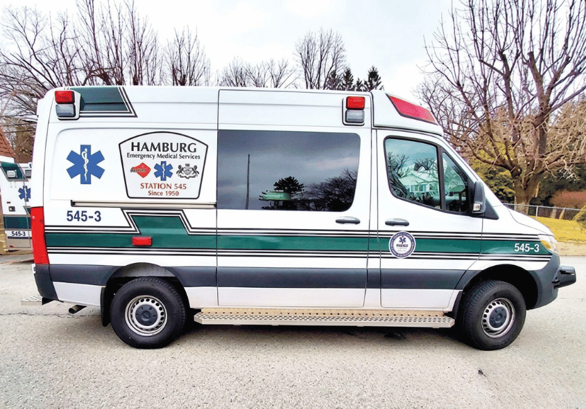 Side View Ambulance