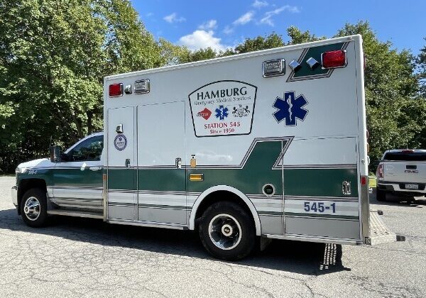 Side of EMS Truck
